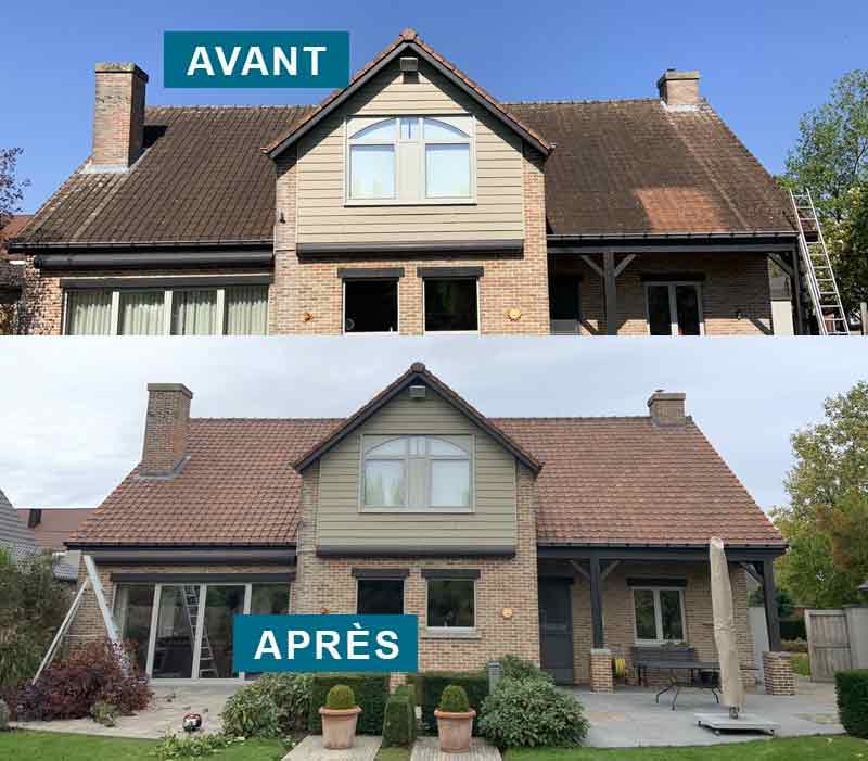 Nettoyage et démoussage toiture - MT COUVREUR NAMUR : couvreur en Belgique sur Namur … Nettoyage et démoussage toiture, protection anti-mousse et revêtement peinture hydrofuge toit : Intervention en Belgique : Namur, Région Flamande, Wallonne et Bruxelles
