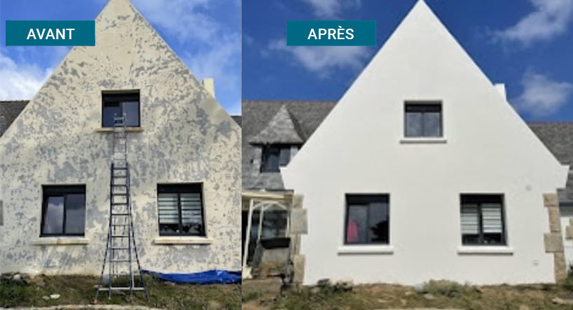 Ravalement peinture façade - MT COUVREUR NAMUR :  Peintre en Belgique sur Namur …Nettoyage façade, traitement anti-mousse et ravalement peinture façade. Intervention en Belgique : Namur, Région Flamande, Wallonne et Bruxelles